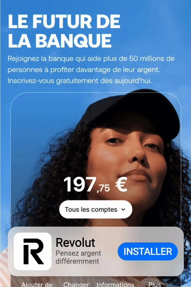 Revolut interstitial in French